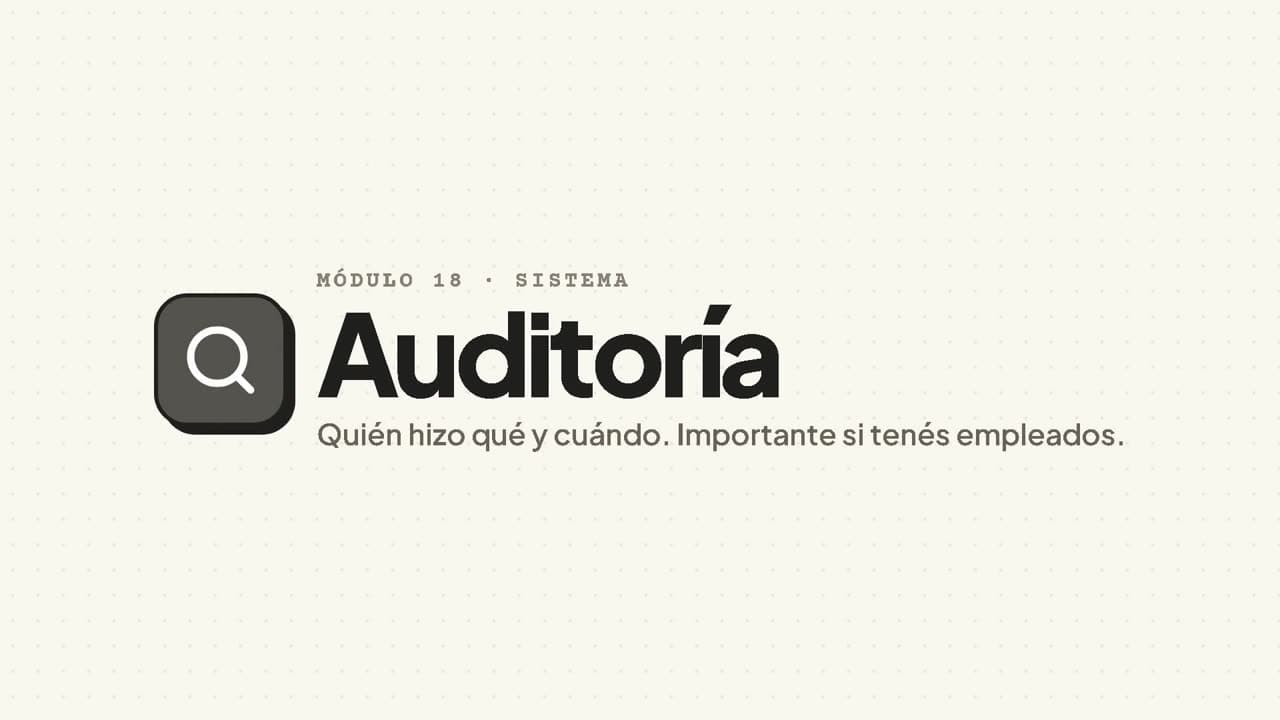 Video de Auditoría