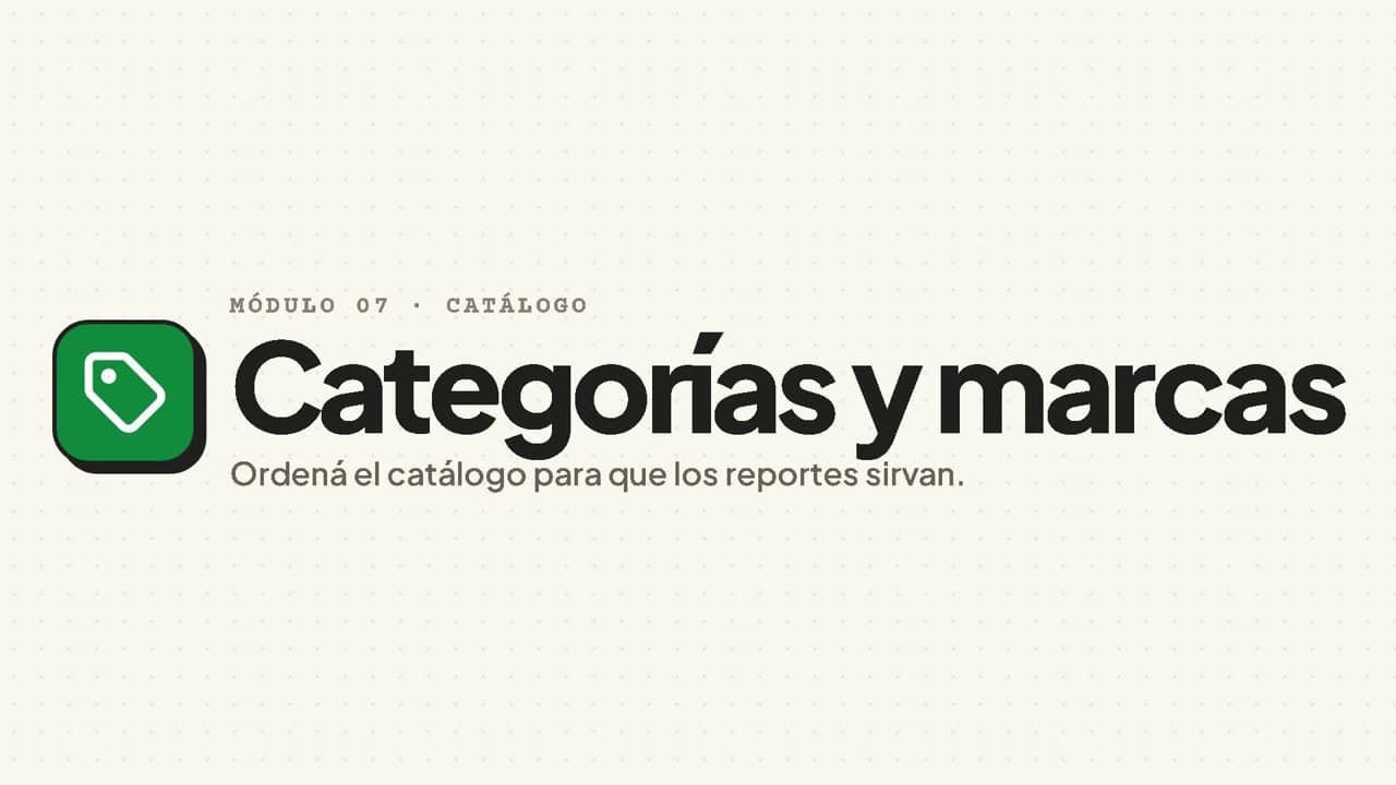Video de Categorías y marcas