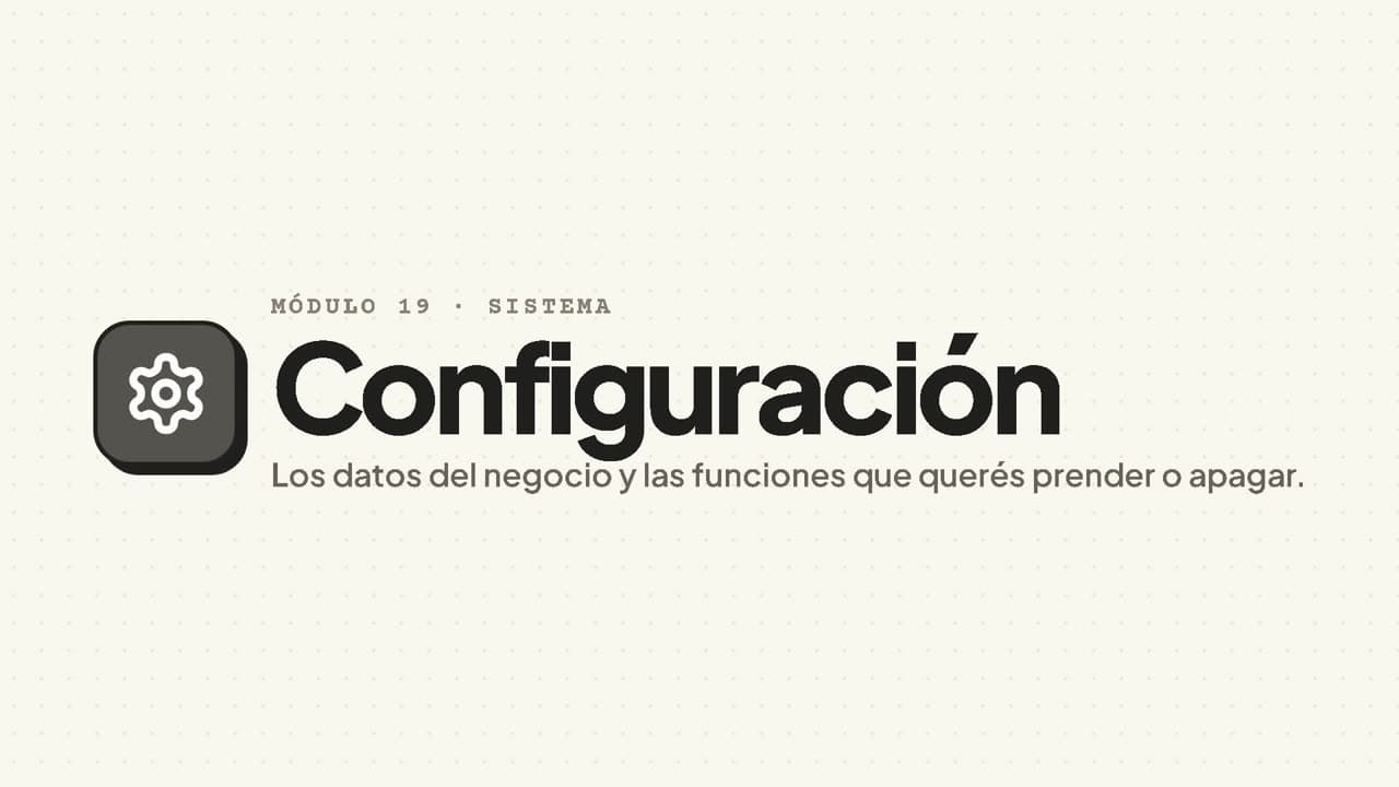 Video de Configuración