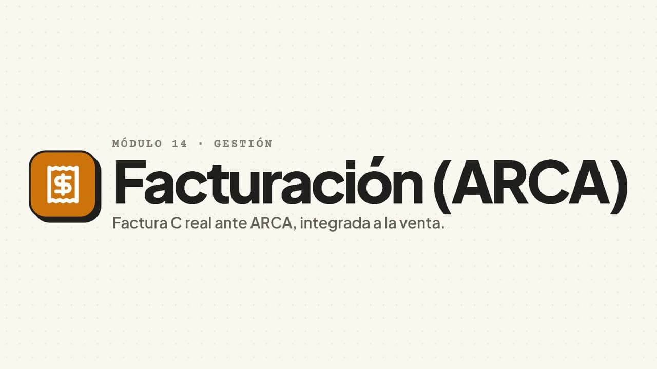 Video de Facturación (ARCA)